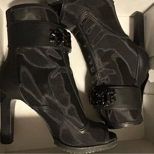 Karl Lagerfield Black booties